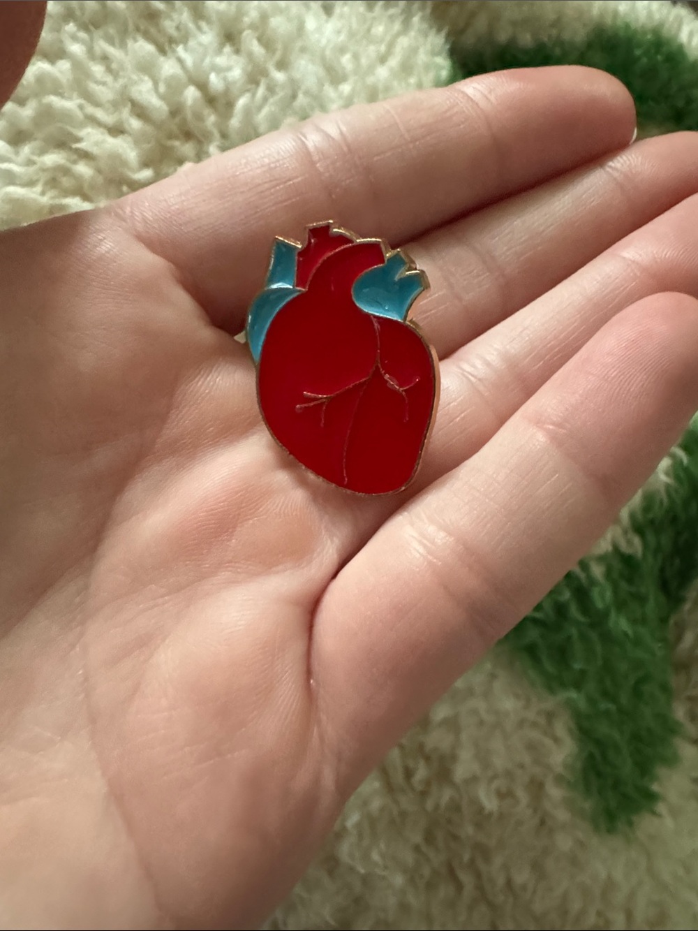 Heart, butterfly, chill pill Enamel Pin - Kids Accessories - Picture 2 of 7
